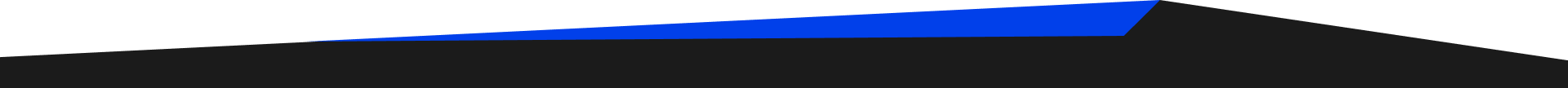 Blue and black abstract geometric shape
